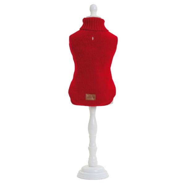 COL ROULÉ RED SEVILLE 20 CM.